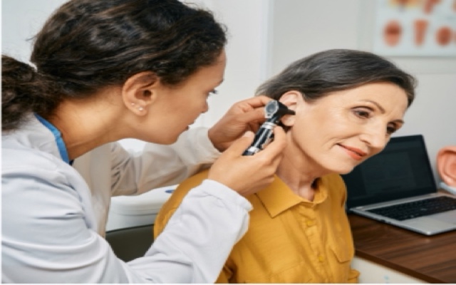 Professional ear examination